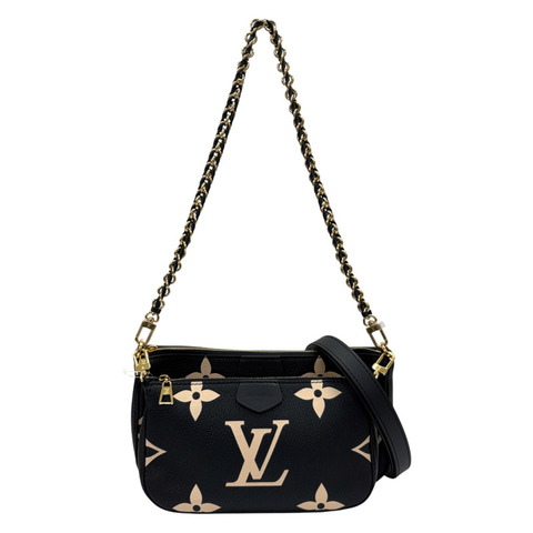 黑色 原花 Empriente Multi Pochette Accessoires 肩背包 【LOUIS VUITTON LV 路易威登】 M45777