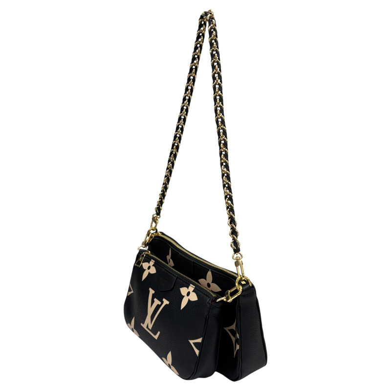 黑色 原花 Empriente Multi Pochette Accessoires 肩背包 【LOUIS VUITTON LV 路易威登】 M45777-1