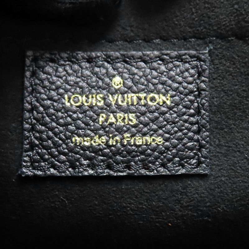 黑色 原花壓紋牛皮 Vavin BB 肩背包【LOUIS VUITTON LV 路易威登】 M44550-7