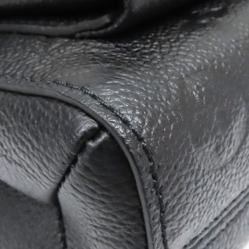 黑色 原花壓紋牛皮 Vavin BB 肩背包【LOUIS VUITTON LV 路易威登】 M44550-11