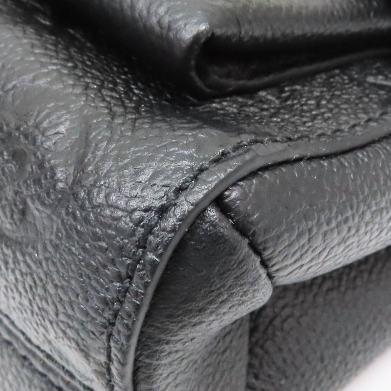 黑色 原花壓紋牛皮 Vavin BB 肩背包【LOUIS VUITTON LV 路易威登】 M44550-12