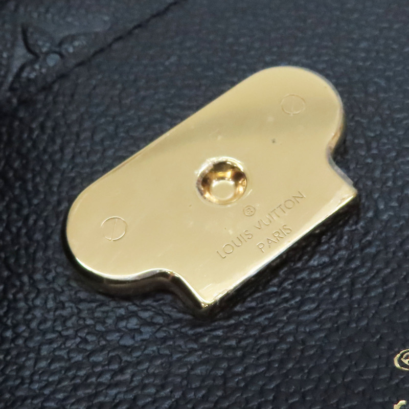 黑色 原花壓紋牛皮 Vavin BB 肩背包【LOUIS VUITTON LV 路易威登】 M44550-15