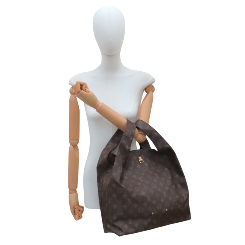 棕色 原花帆布 Atlantis GM 手提包【LOUIS VUITTON LV 路易威登】 M46817-8