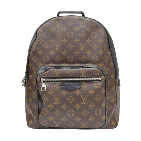 棕色 原花帆布 Josh Rucksack 後背包【LOUIS VUITTON LV 路易威登】 M41530