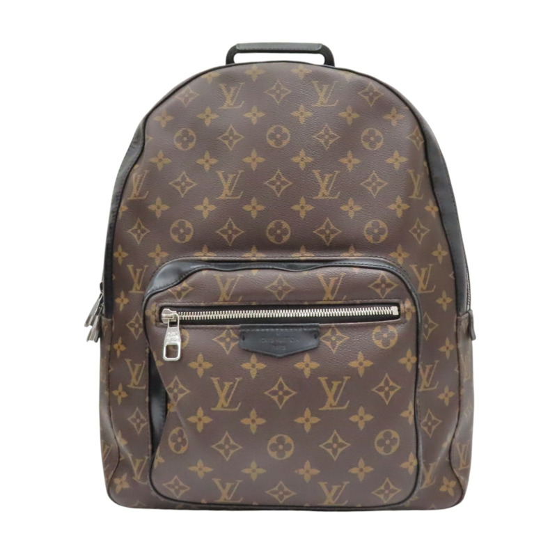 棕色 原花帆布 Josh Rucksack 後背包【LOUIS VUITTON LV 路易威登】 M41530-0