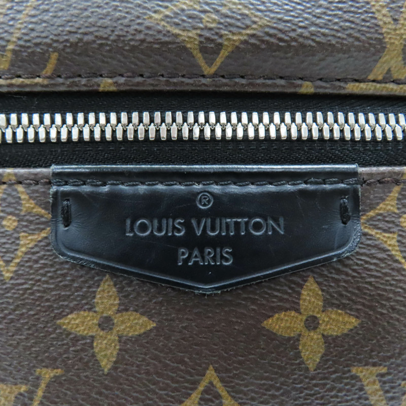 棕色 原花帆布 Josh Rucksack 後背包【LOUIS VUITTON LV 路易威登】 M41530-7