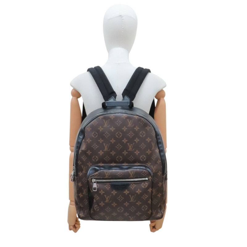 棕色 原花帆布 Josh Rucksack 後背包【LOUIS VUITTON LV 路易威登】 M41530-11