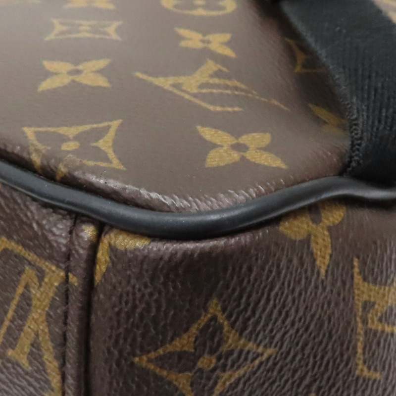 棕色 原花帆布 Josh Rucksack 後背包【LOUIS VUITTON LV 路易威登】 M41530-15