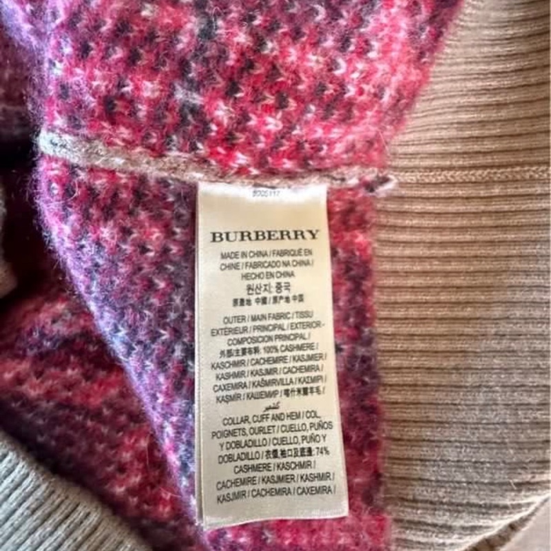 Burberry 羊毛毛衣-3
