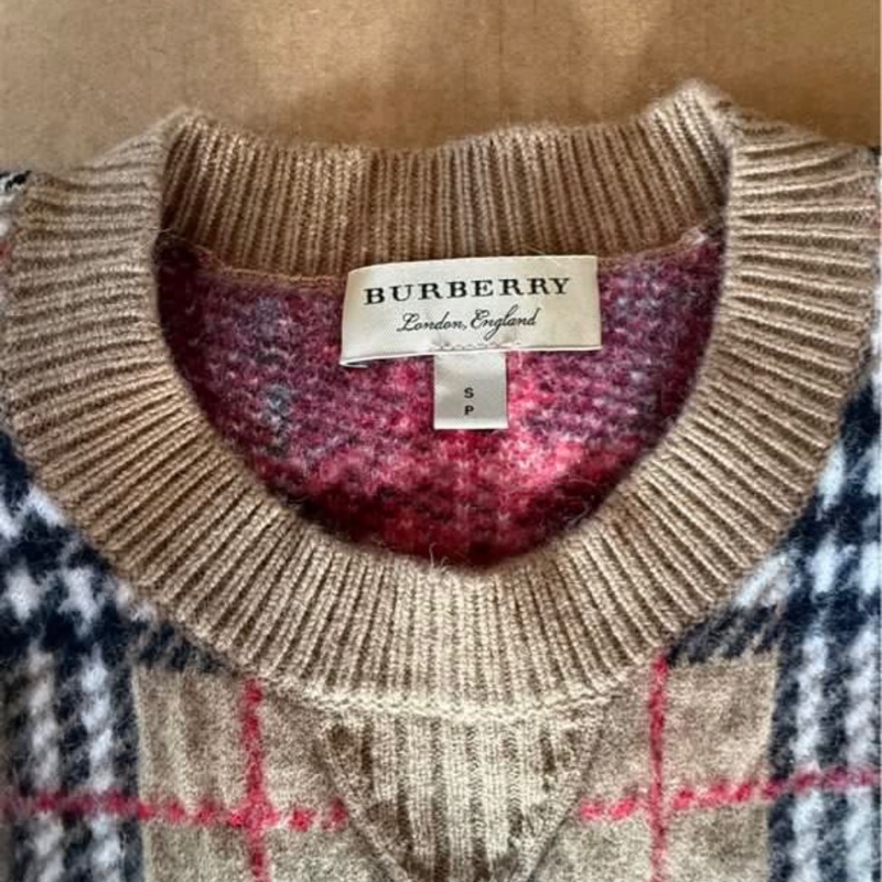Burberry 羊毛毛衣-7