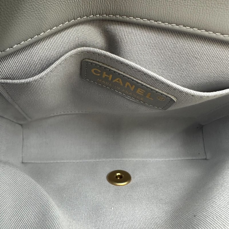 【美收精品】CHANEL 灰色單肩包 C-151【隔月月中將轉賣至日本 上架期限30天】-10