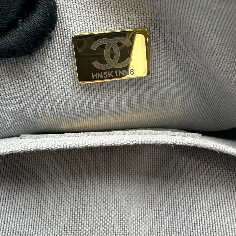 【美收精品】CHANEL 灰色單肩包 C-151【隔月月中將轉賣至日本 上架期限30天】-12