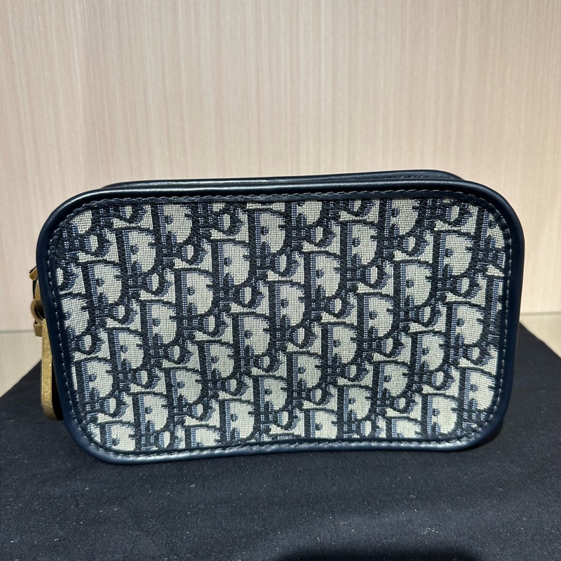 迪奧 Dior D字金屬扣 相機包 手拿包 重工肩帶-3