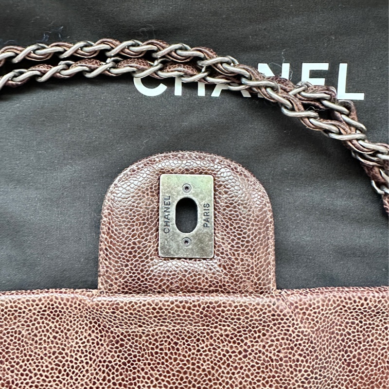 Chanel香奈兒稀有棕色雲朵大號機場包 | 氣質天花板 ✨-3