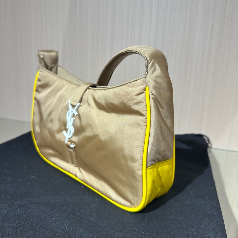 聖羅蘭 YSL LE5A7 尼龍 斜挎單肩包-2