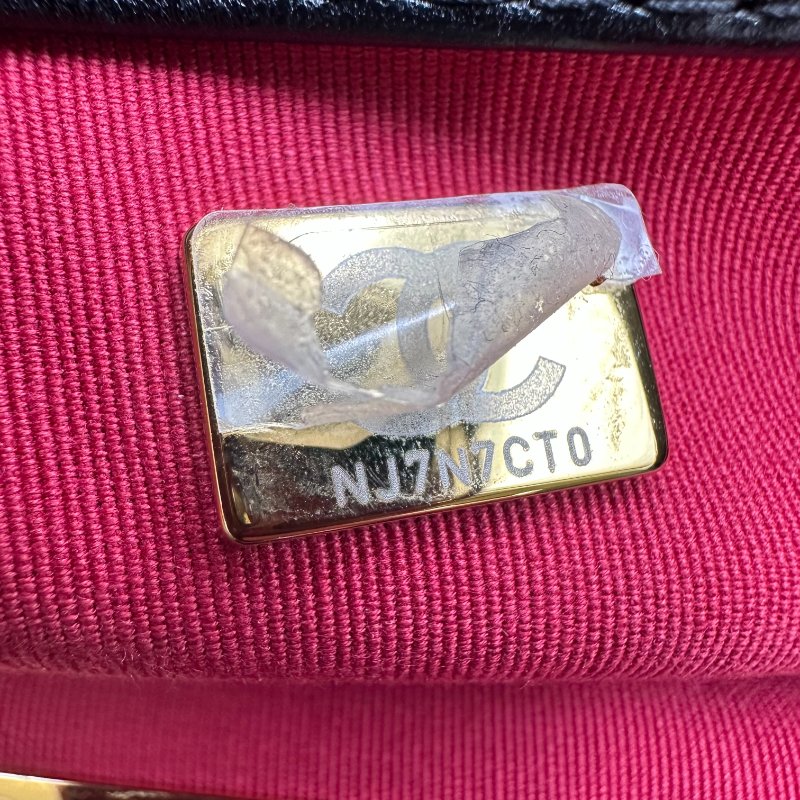 【美收精品】CHANEL 黑色手提包 C-152【隔月月中將轉賣至日本 上架期限30天】-14