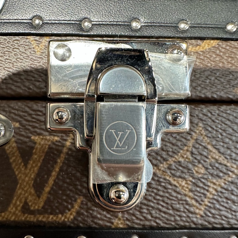 LV路易威登CLUTCH BOX 斜挎包 小號 棕色-5