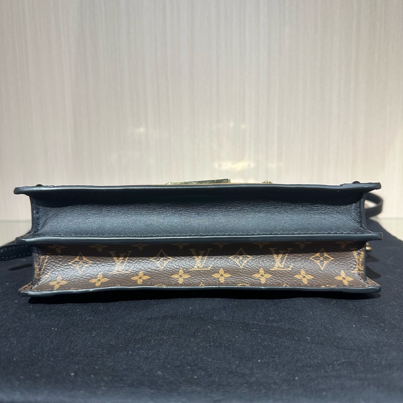 LV路易威登 老花 軟盒子 小方包 棕色-4