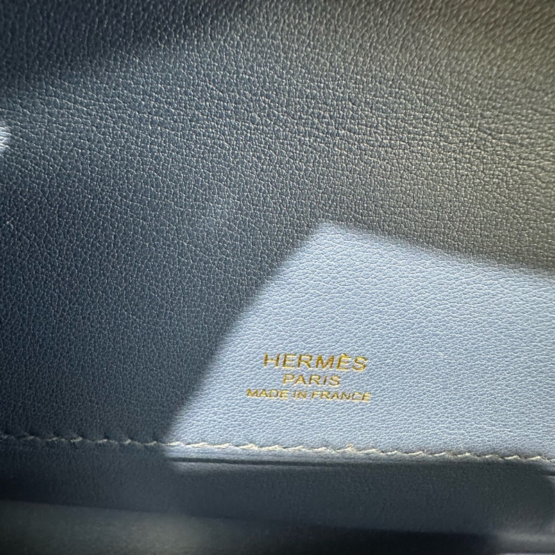 Hermes 愛馬仕kelly cut 21 藍色-7