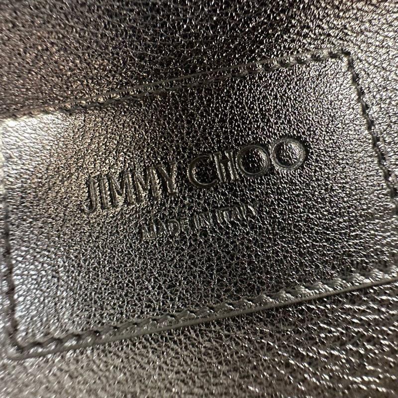 Jimmy Choo 立方體推鎖閉合 水晶 手拿包-5