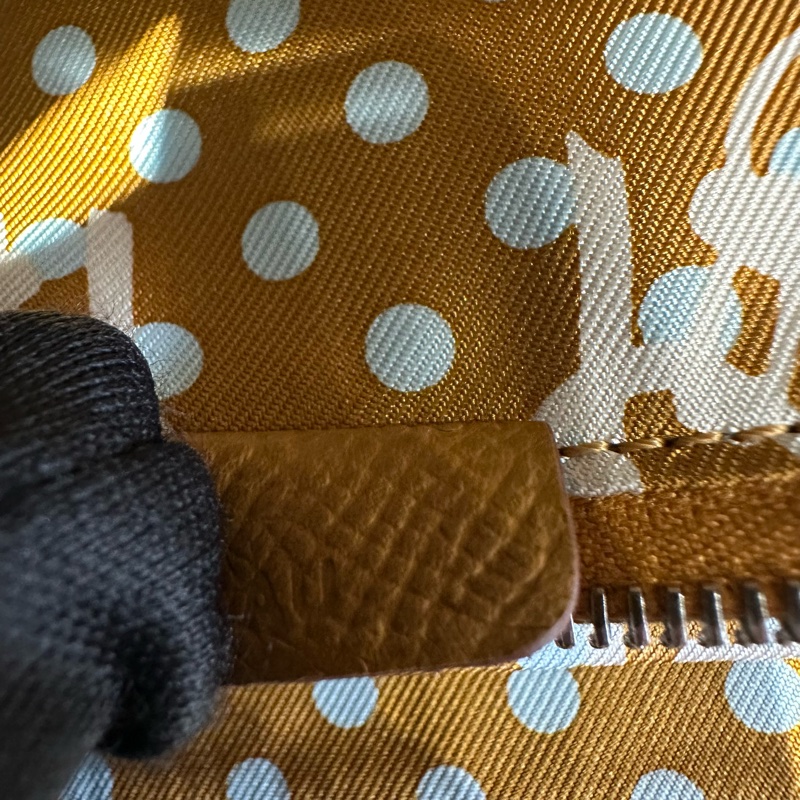 Hermes愛馬仕silk in 長款拉鍊錢包 芝麻色-9