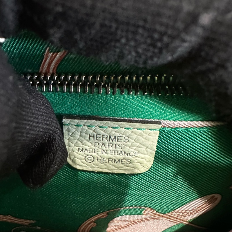 Hermes愛馬仕silk in短款 錢包-9