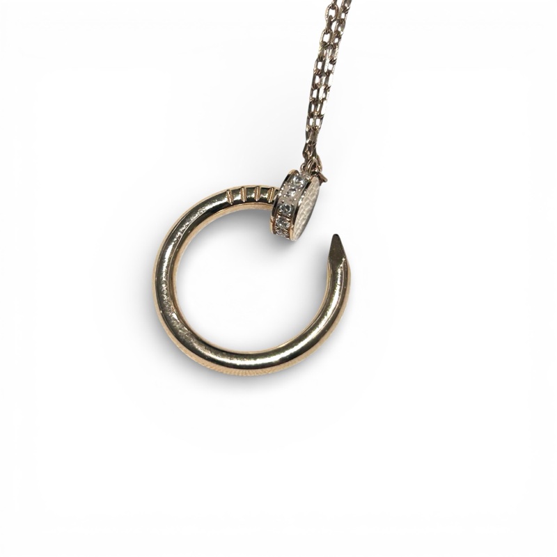 CARTIER JUSTE UN CLOU 滿鑽釘子項鍊-2