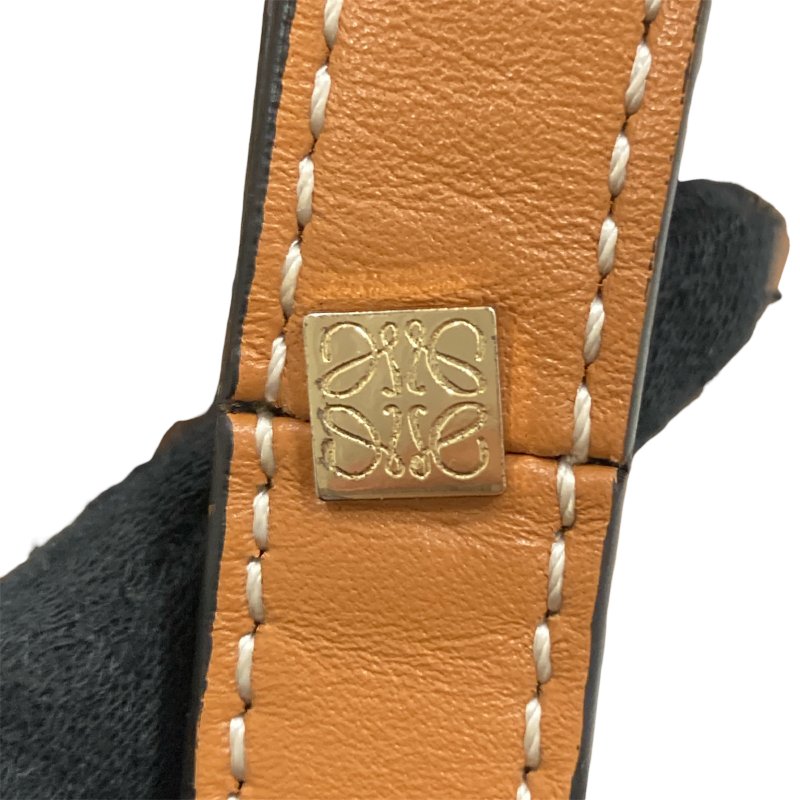 LOEWE 羅威 HAMMOCK MINI 吊床包 斜背包 皮革 焦糖色-13