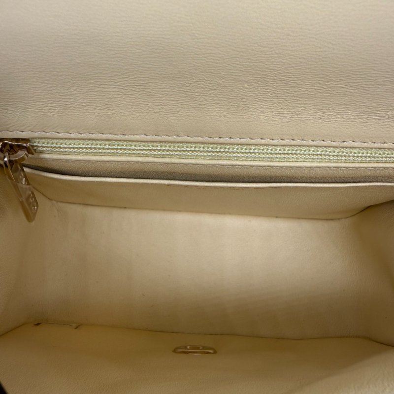 CHANEL 小雞黃羊皮金扣方胖子# 30開-11