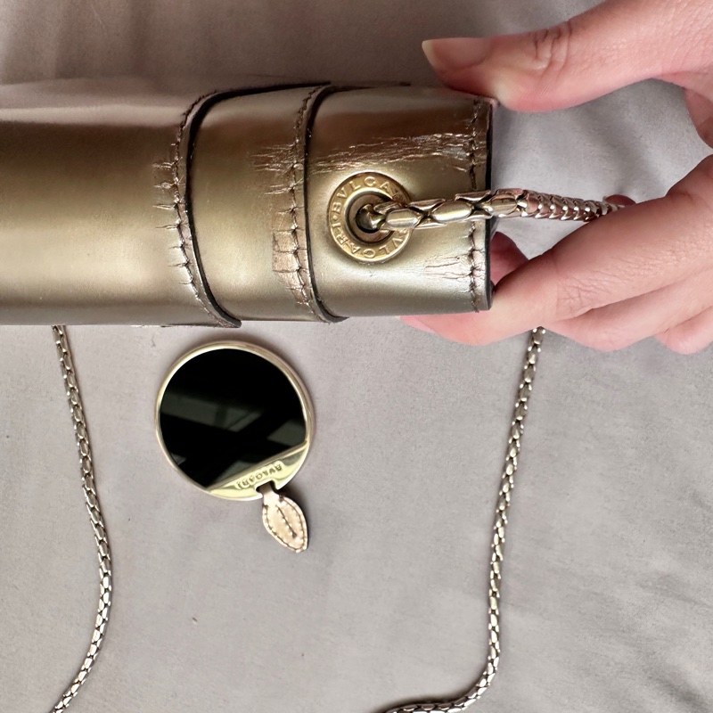 【絕美香檳金】BVLGARI 寶格麗 Serpenti Forever 經典蛇頭包-14