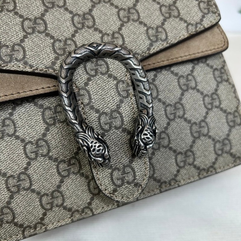 古馳Gucci酒神小號包 經典老花圖案 鏈條設計 適合日常搭配 時尚百搭-8