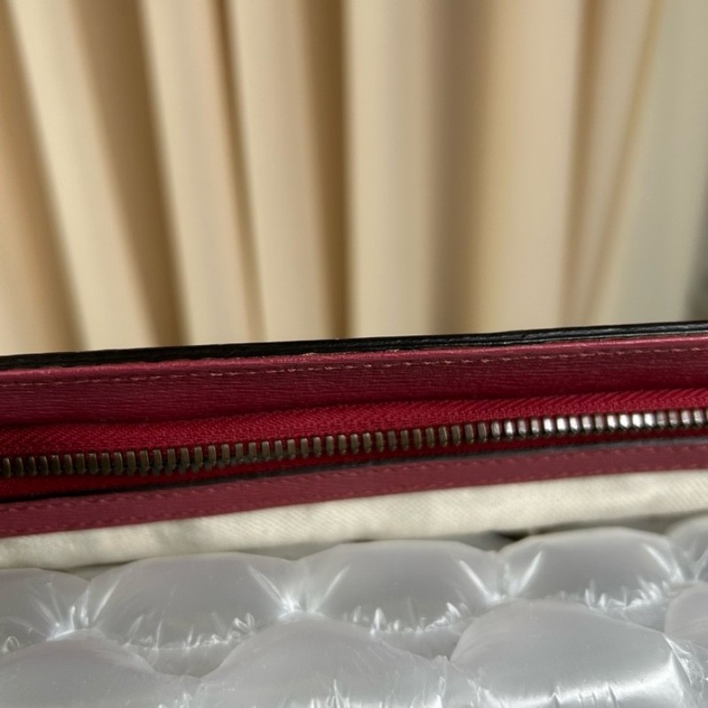 Gucci古馳馬銜扣牛皮包 配肩帶可單肩斜挎手提 內裡米白色 做工精緻 容量大 日常通勤百搭-27