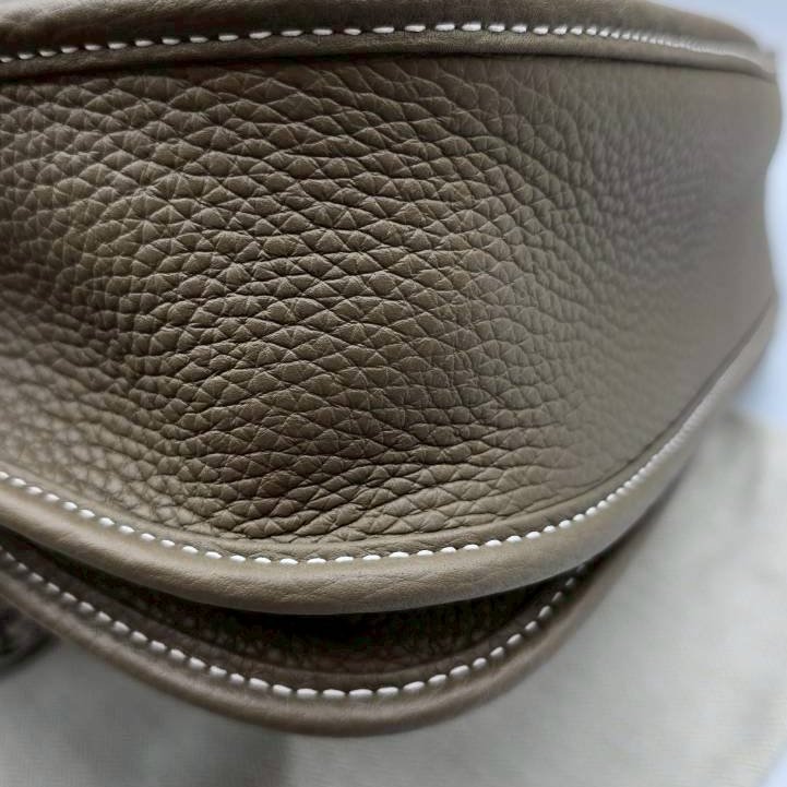 HERMES evelyne29 大象灰肩背包#K刻-7