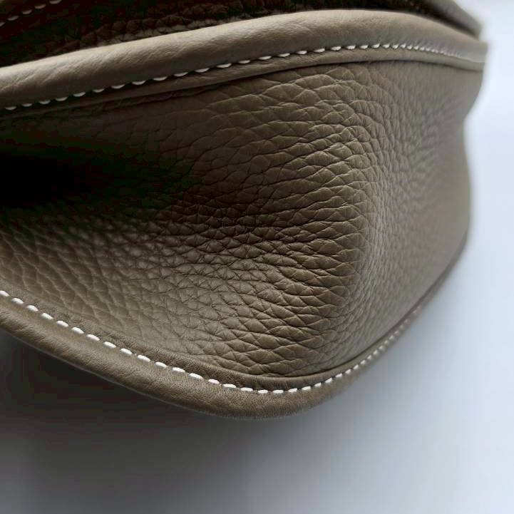 HERMES evelyne29 大象灰肩背包#K刻-11