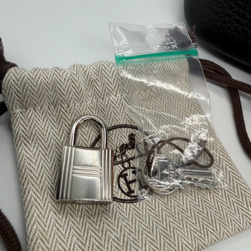 HERMES picotin 18 黑色銀扣#K 刻-12