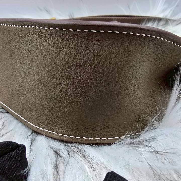 HERMES MINI JYPSIERE大象灰配金扣#K刻-7