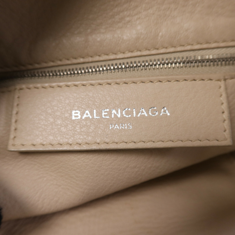 BALENCIAGA 牛皮皮革Papier A4 Zip Around銀扣肩背袋-5