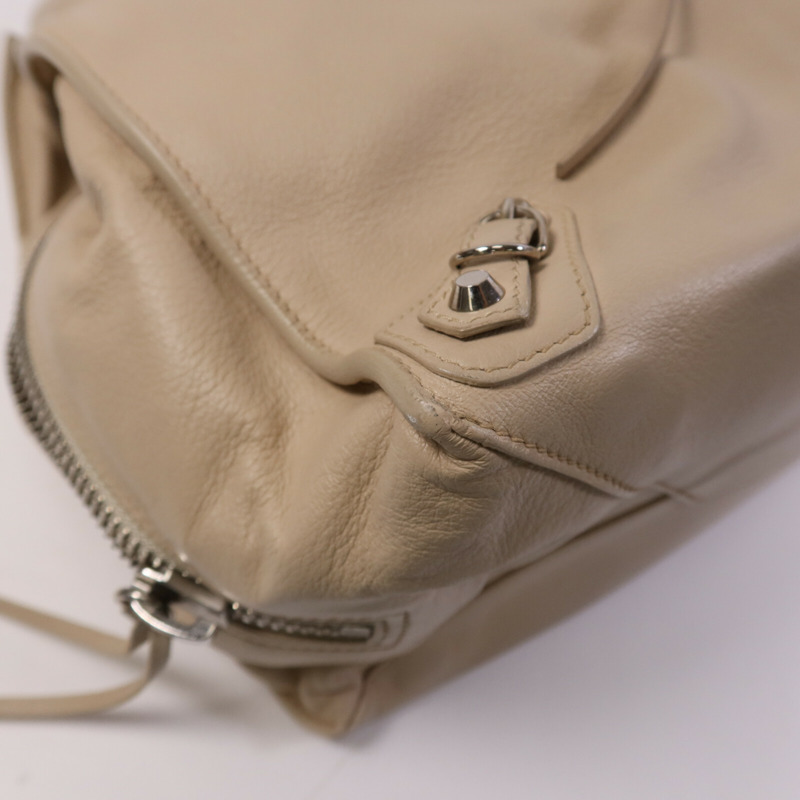 BALENCIAGA 牛皮皮革Papier A4 Zip Around銀扣肩背袋-9