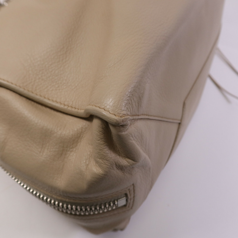 BALENCIAGA 牛皮皮革Papier A4 Zip Around銀扣肩背袋-11