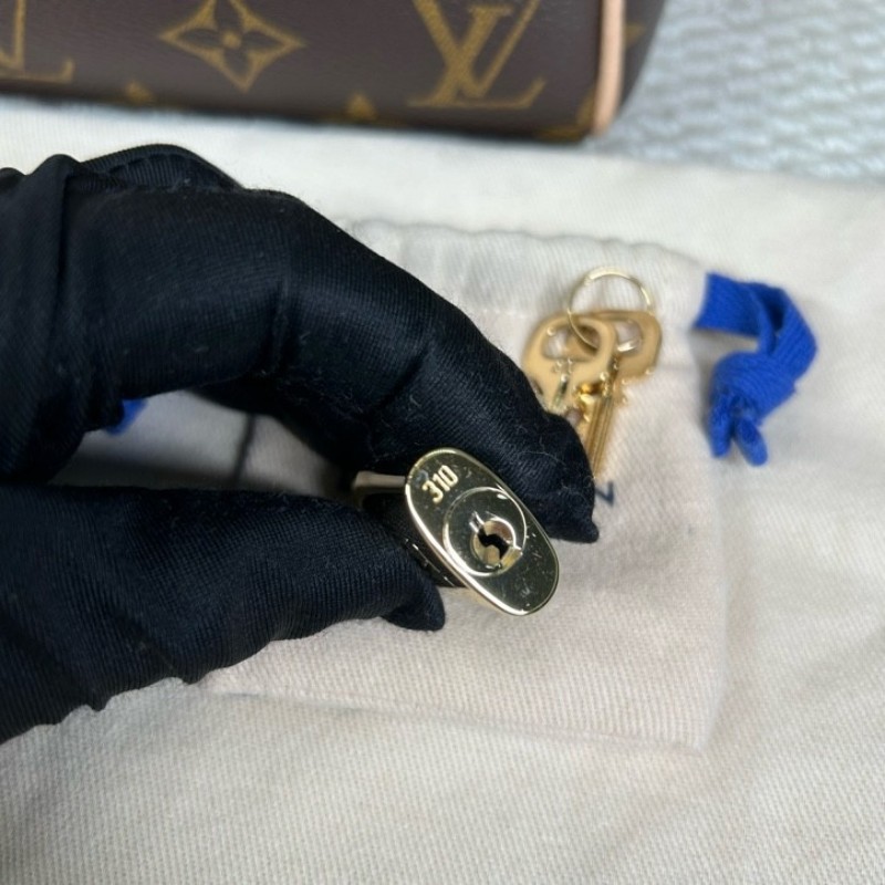 sh smd ZZZ LV路易威登Speedy20 經典老花手提單肩斜挎包 性價比超高 容量合適 配米寬肩帶 輕便又能裝-22