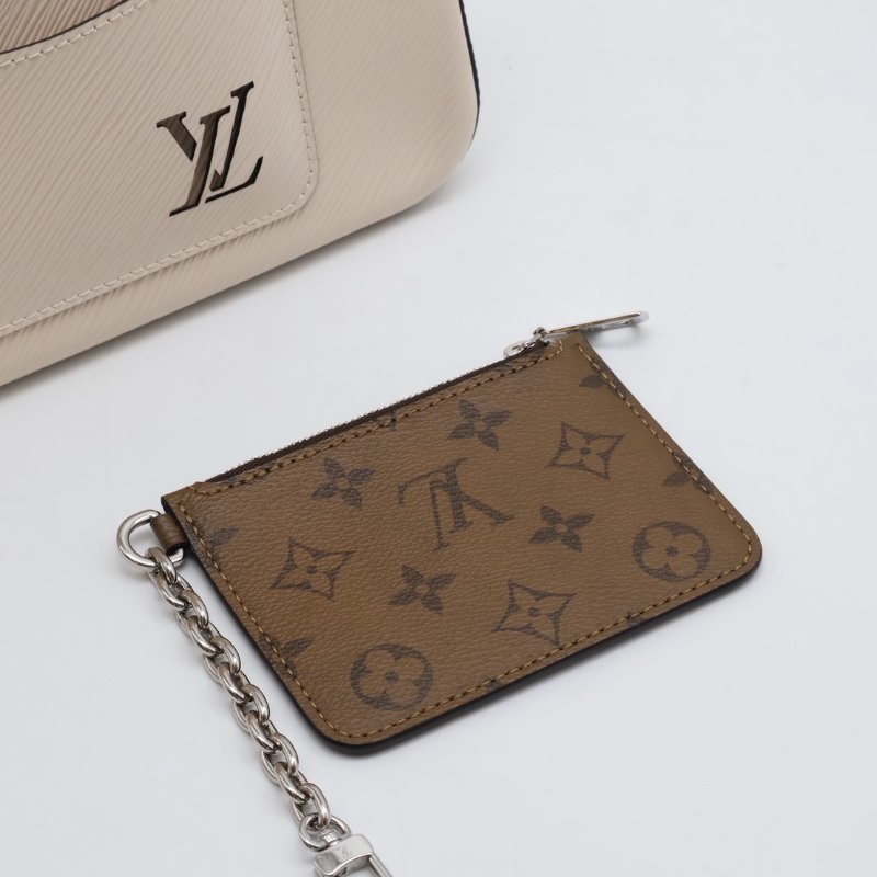 LOUIS VUITTON Marelle腋下包 - 米-5