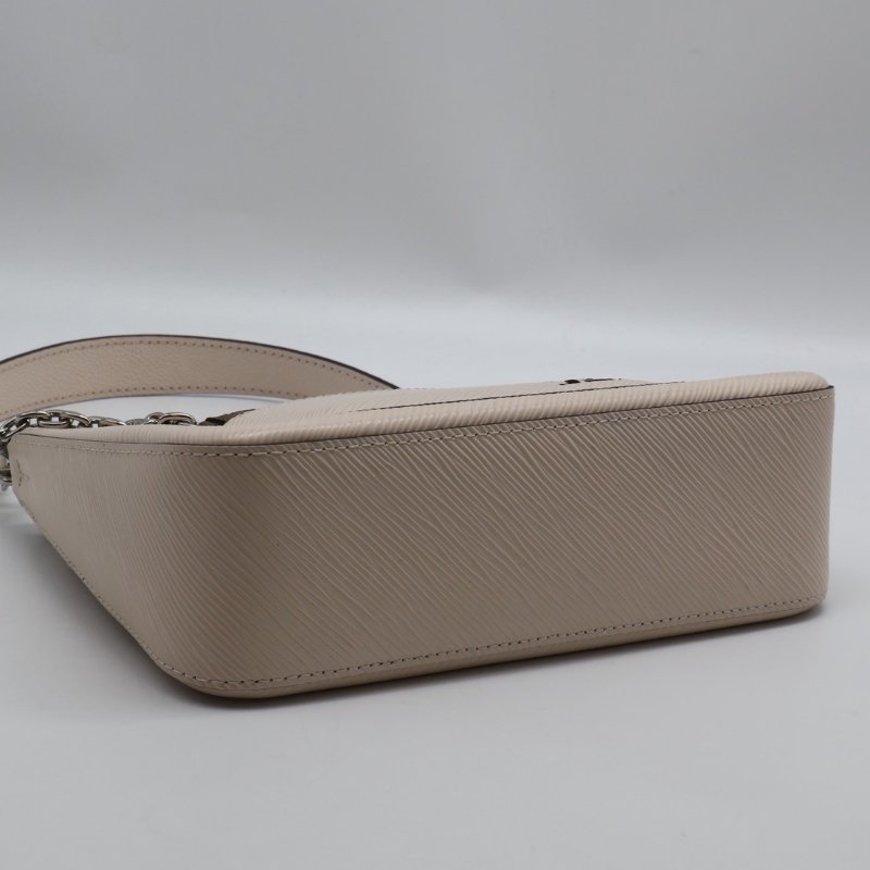 LOUIS VUITTON Marelle腋下包 - 米-13