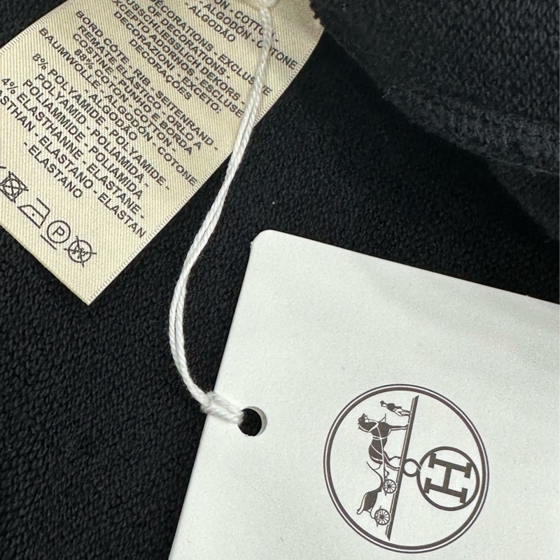 Hermes 愛馬仕 刺繡徽章字母logo收腰半身裙 36碼 全新吊牌-3