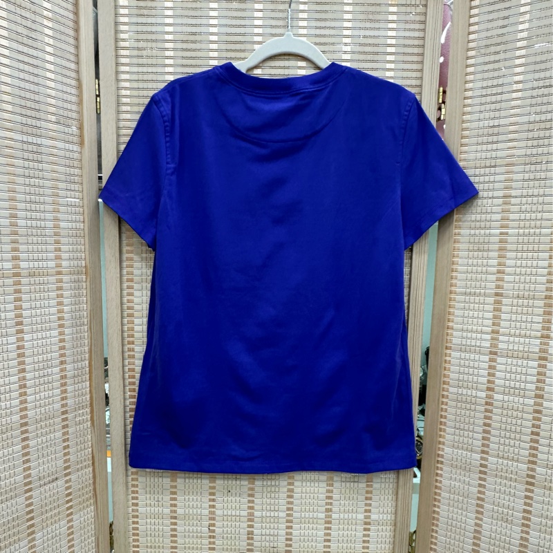 Hermes愛馬仕紫色口袋刺繡T卹，尺寸36碼 全新-1