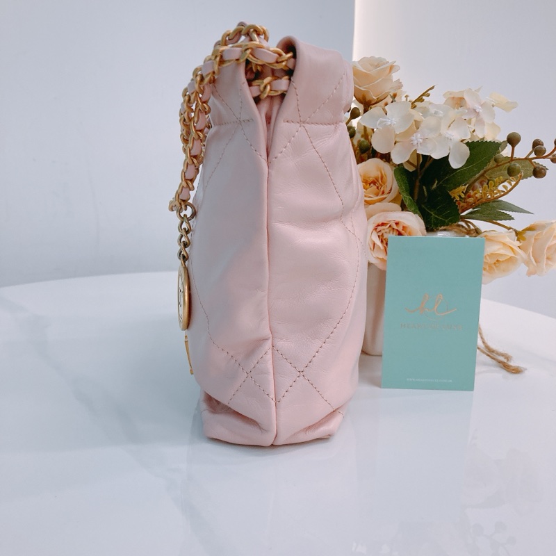 MS0525 CHANEL 香奈兒迷你22鍊帶包包22 BAG MINI SHINY CALFSKIN-2