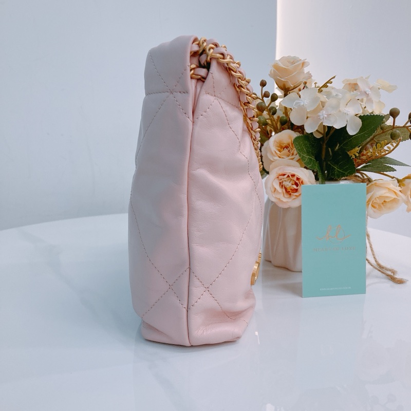 MS0525 CHANEL 香奈兒迷你22鍊帶包包22 BAG MINI SHINY CALFSKIN-3