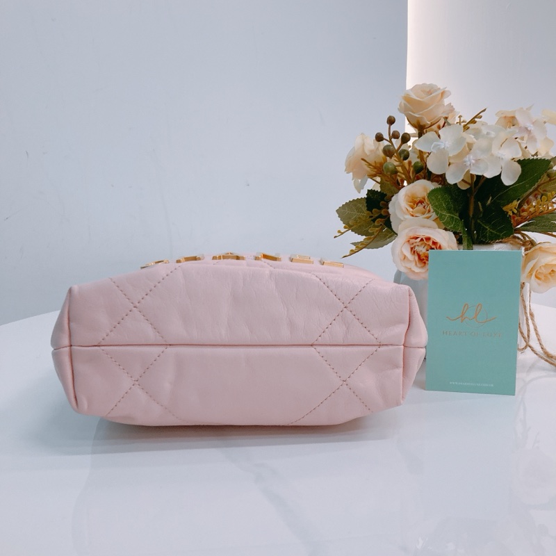 MS0525 CHANEL 香奈兒迷你22鍊帶包包22 BAG MINI SHINY CALFSKIN-4