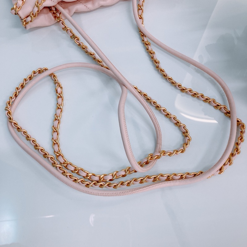 MS0525 CHANEL 香奈兒迷你22鍊帶包包22 BAG MINI SHINY CALFSKIN-11