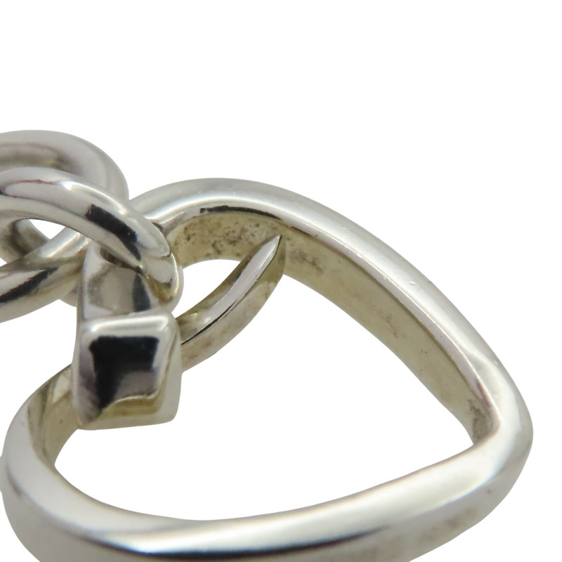 925純銀 愛心 項鍊【HERMES 愛馬仕】-7