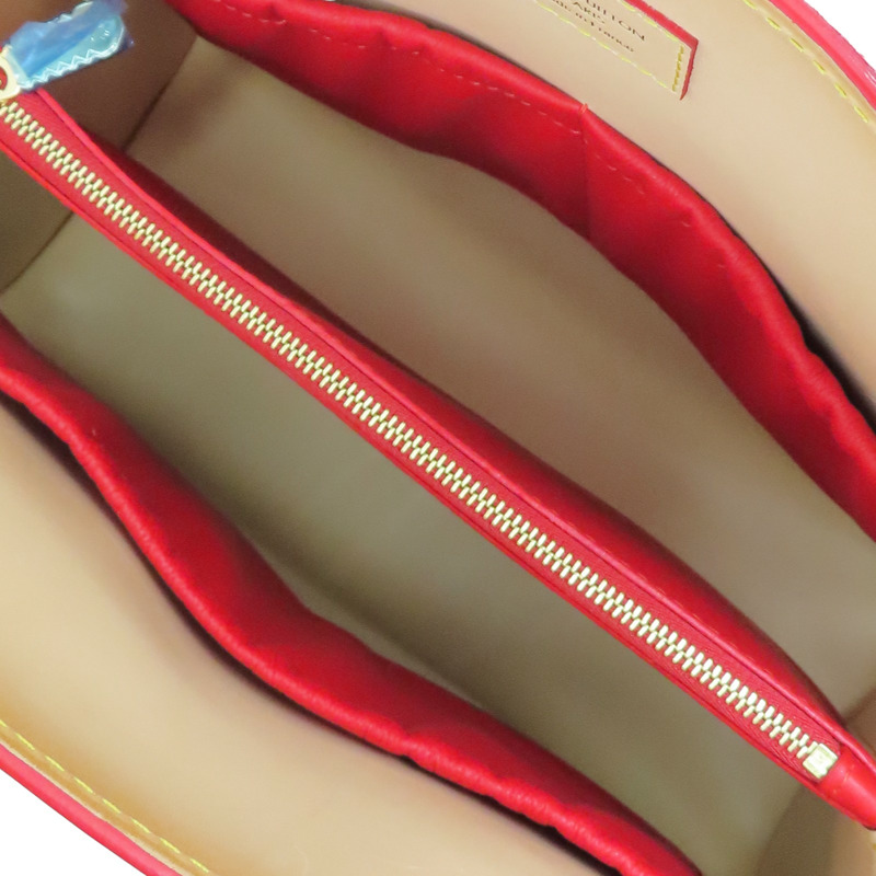 棕色 原花帆布 紅色馬毛 鉚釘 Iconoclast 手提包【LOUIS VUITTON LV 路易威登】 M41234-4